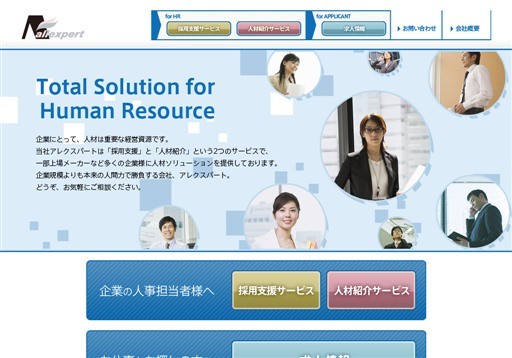 株式会社アレクスパートのアレクスパートサービス