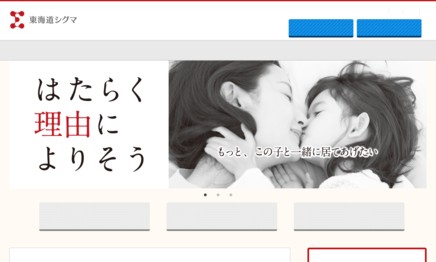 株式会社東海道シグマの人材紹介サービスのホームページ画像