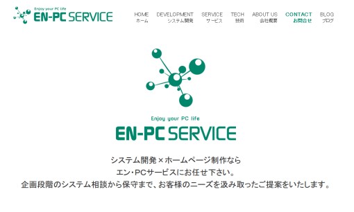 株式会社エン・ＰＣサービスのSEO対策サービスのホームページ画像