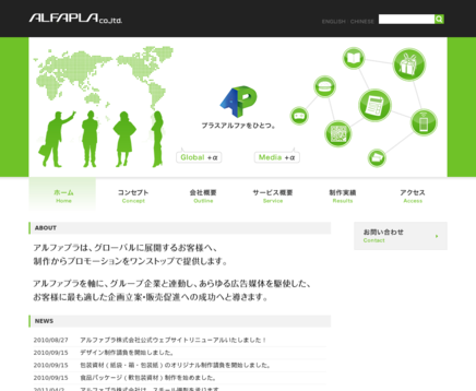 アルファプラ株式会社のアルファプラ株式会社サービス