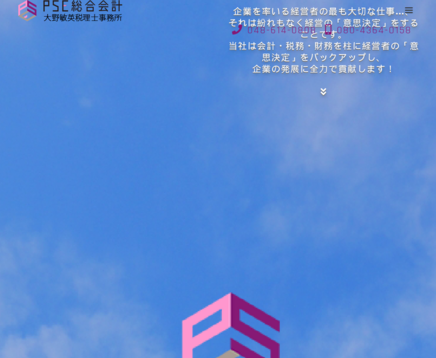 PSE総合会計大野敏英税理士事務所のPSE総合会計大野敏英税理士事務所サービス