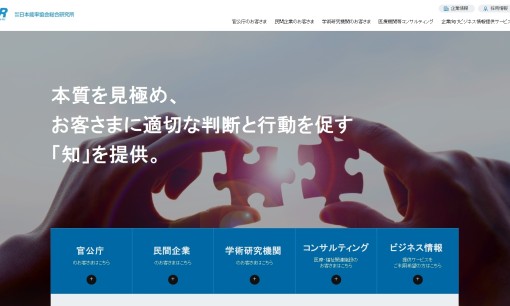 株式会社 日本能率協会総合研究所の社員研修サービスのホームページ画像