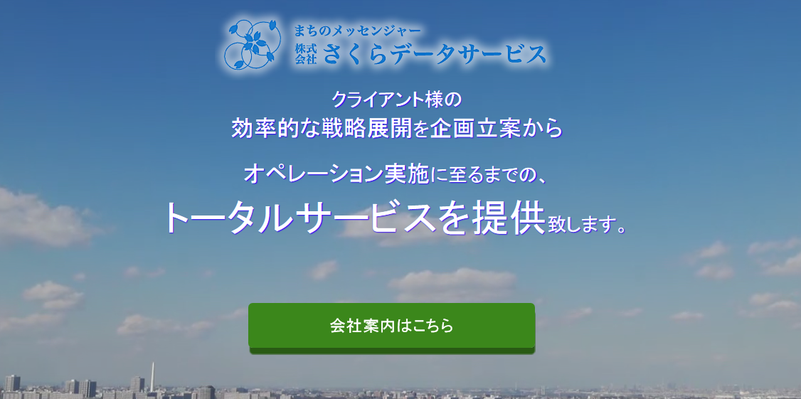 株式会社さくらデータサービスの株式会社さくらデータサービスサービス