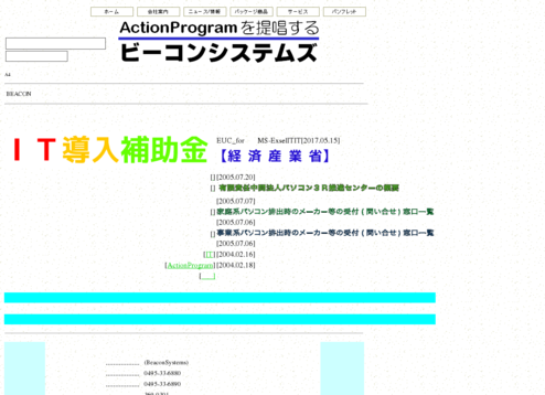 有限会社ビーコンシステムズの有限会社ビーコンシステムズサービス