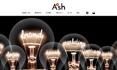株式会社アッシュの動画制作・映像制作サービスのホームページ画像