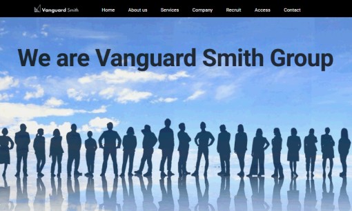 株式会社Vanguard Smithのコンサルティングサービスのホームページ画像
