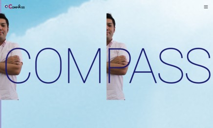 株式会社Compassのホームページ制作サービスのホームページ画像