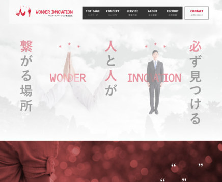 ワンダーイノベーション株式会社のワンダーイノベーションサービス