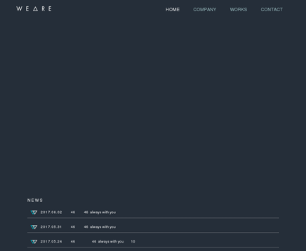 株式会社WEAREの株式会社WEAREサービス