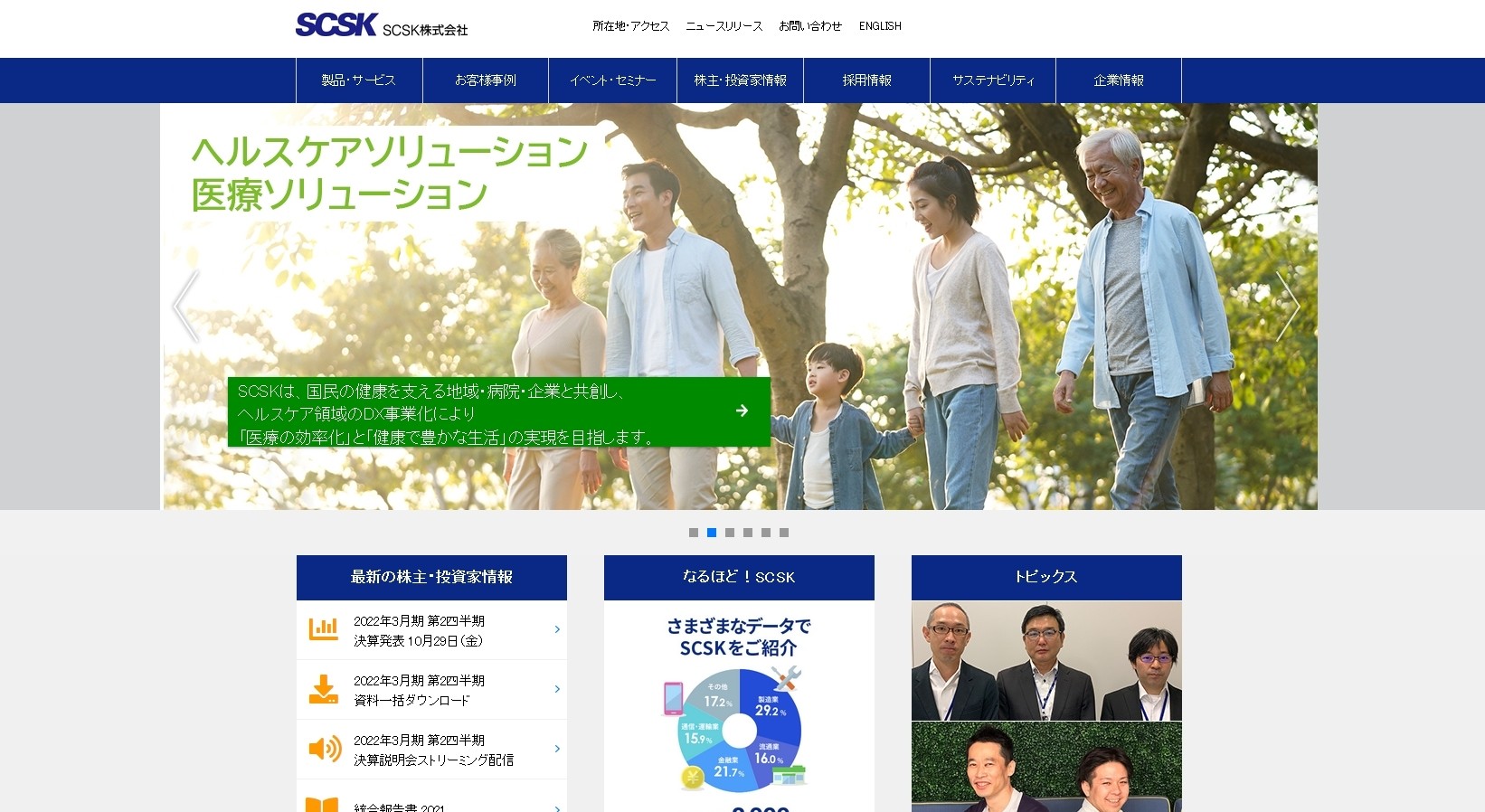 SCSK株式会社のSCSK株式会社サービス