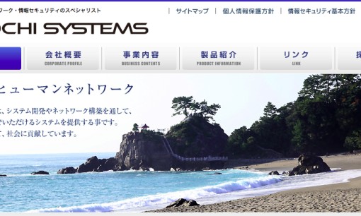株式会社高知システムズのシステム開発サービスのホームページ画像