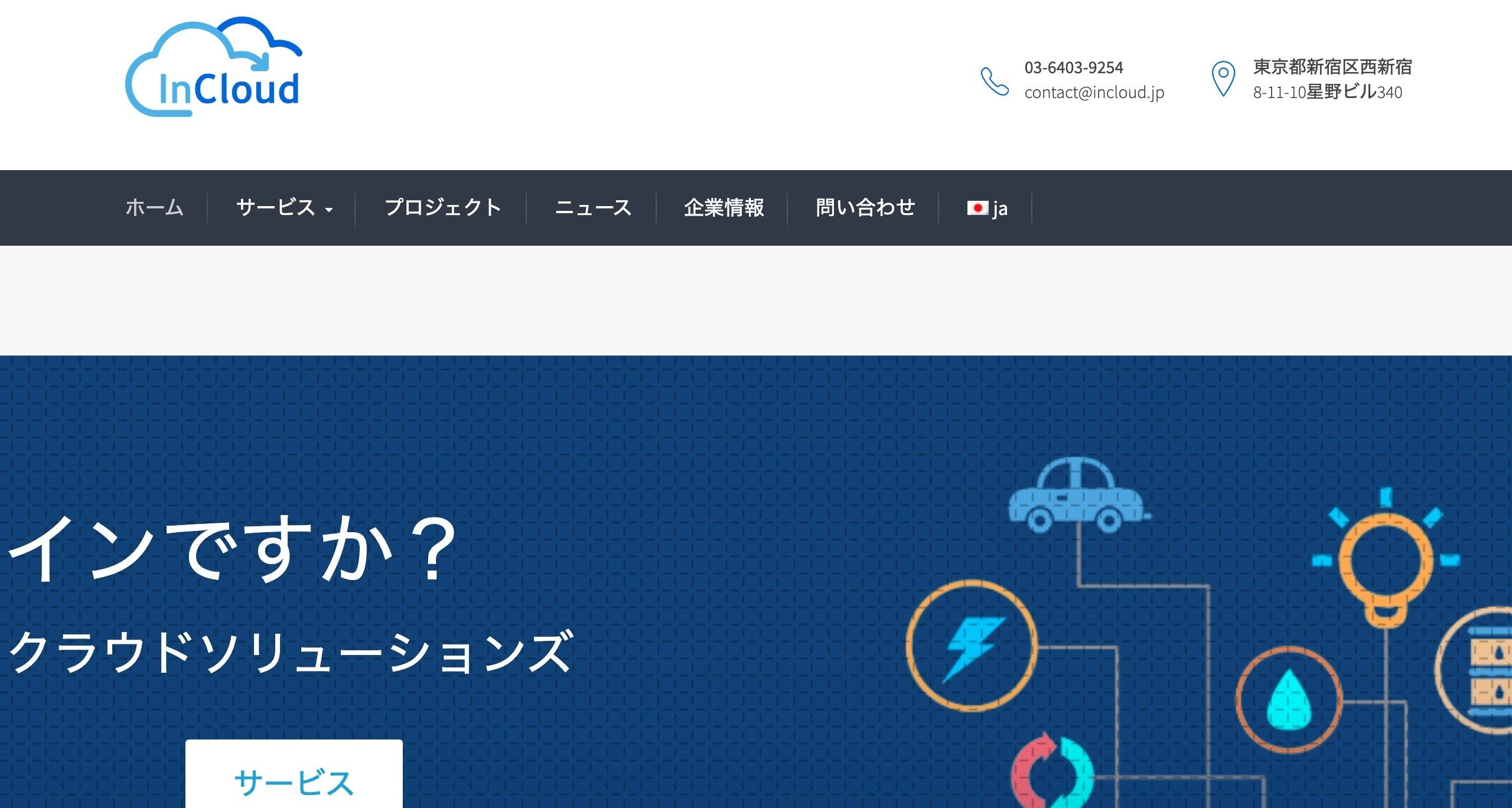InCloud株式会社のInCloud株式会社サービス