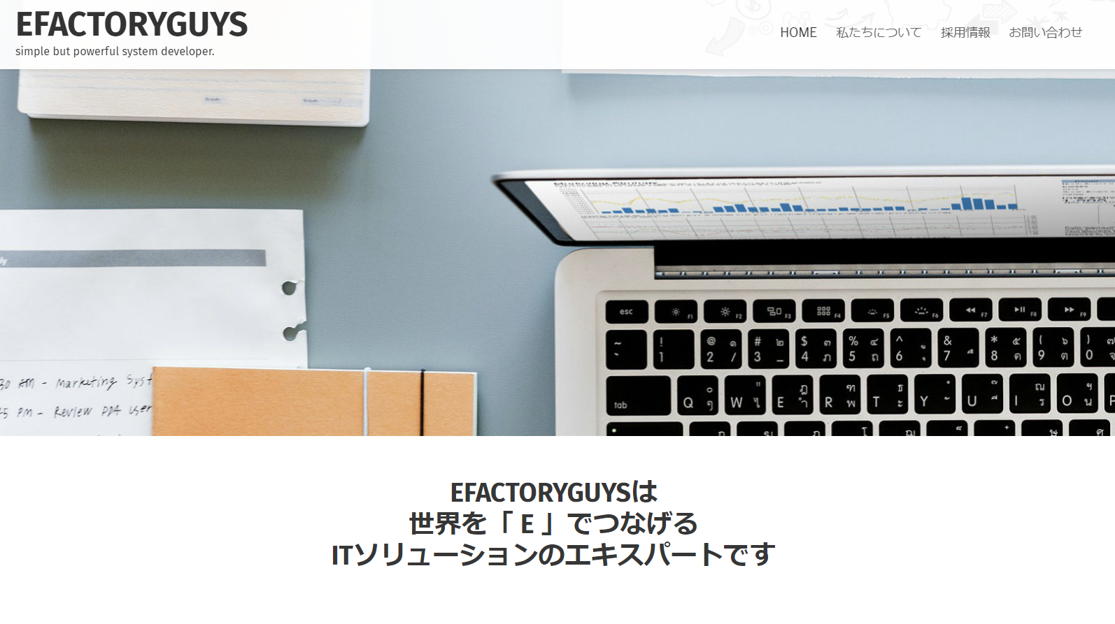 株式会社 E FACTORY GUYSの株式会社 E FACTORY GUYSサービス