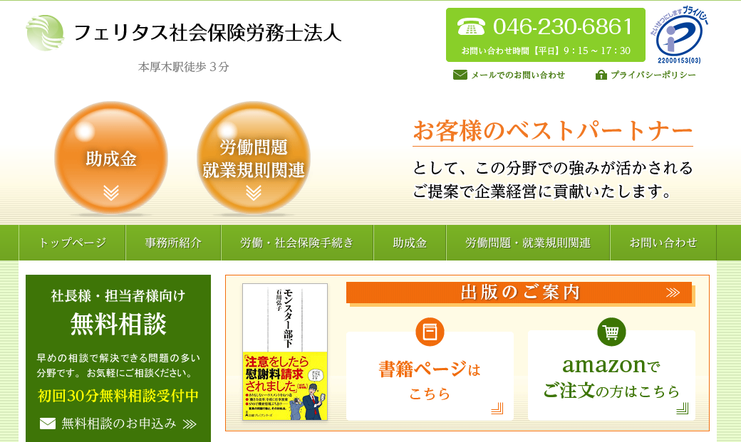 フェリタス社会保険労務士法人のフェリタス社会保険労務士法人サービス