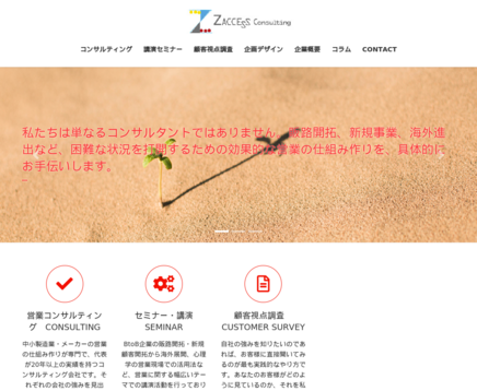 ZACCESS Consulting株式会社のZACCESS Consulting株式会社サービス