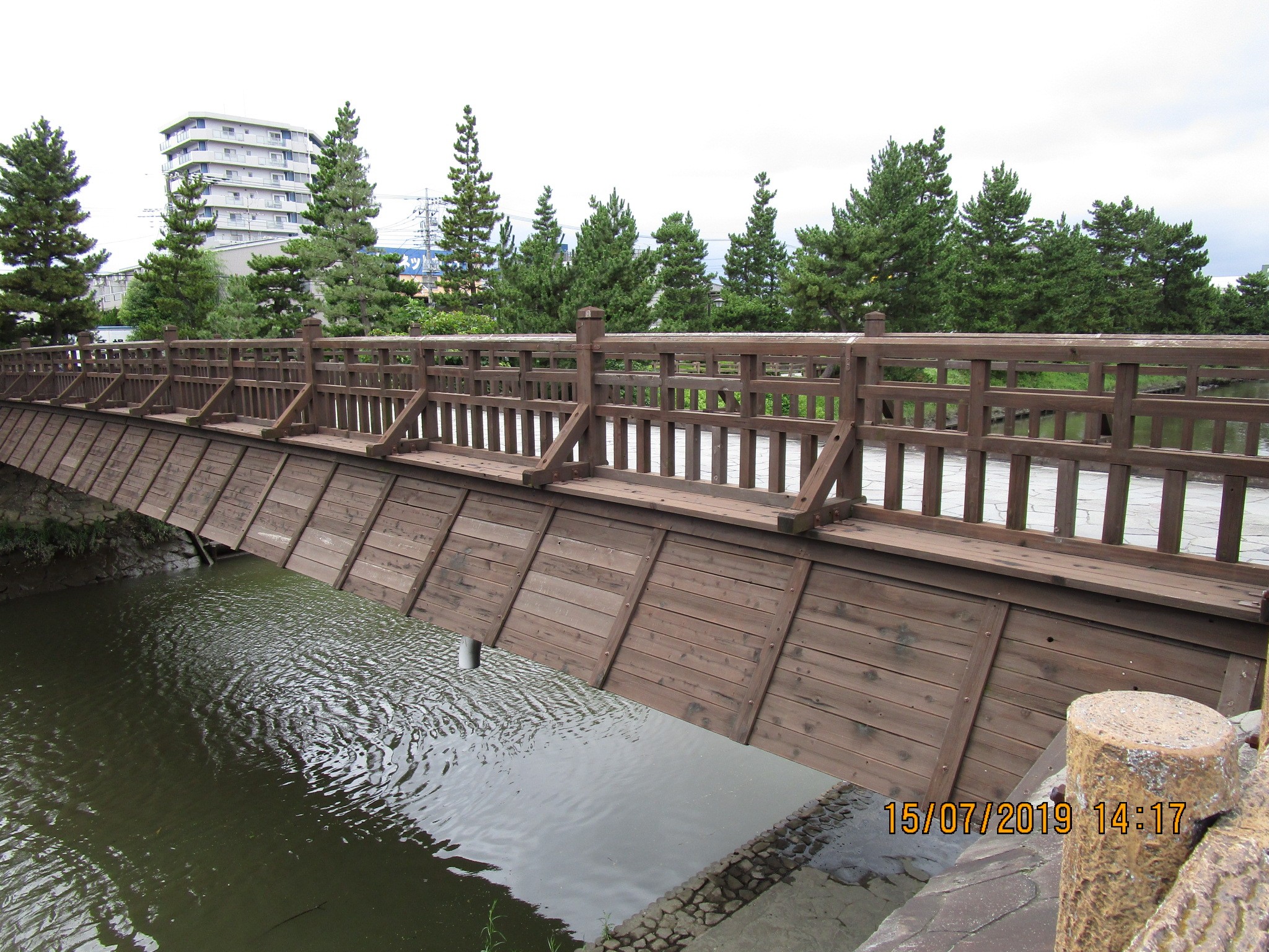 橋のライトアップ工事