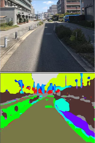 道路のセグメンテーション