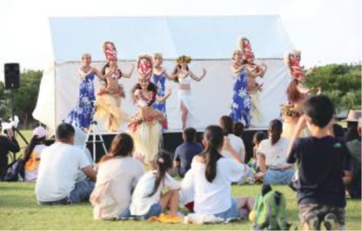 ツーリズムエキスポ沖縄併催イベント「情熱のタヒチアンダンス」