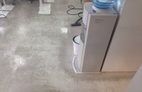 床面剥離クリーニング　ワックス塗布