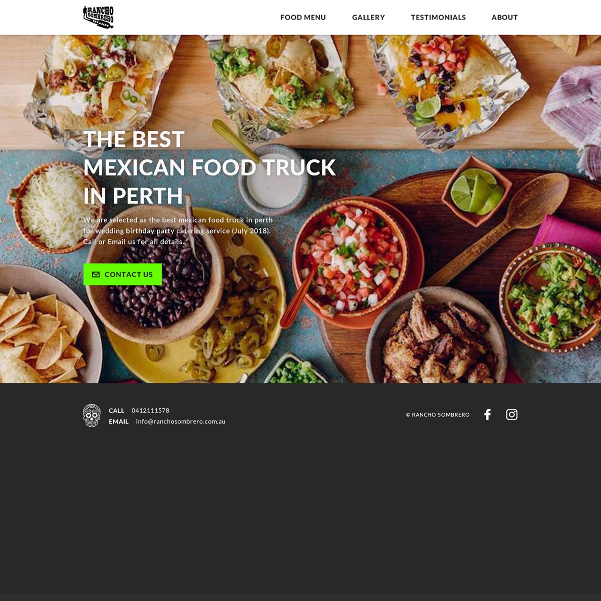 RANCHO SOMBRERO Site Creation