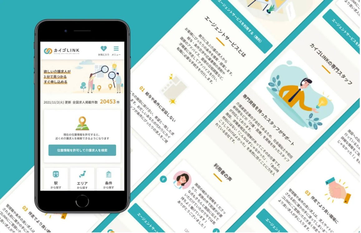 医療介護分野特化型求人ポータルサービス