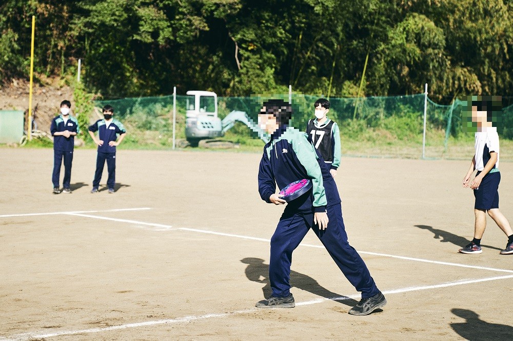 某高校の球技大会撮影