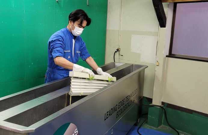 ブラインド洗浄