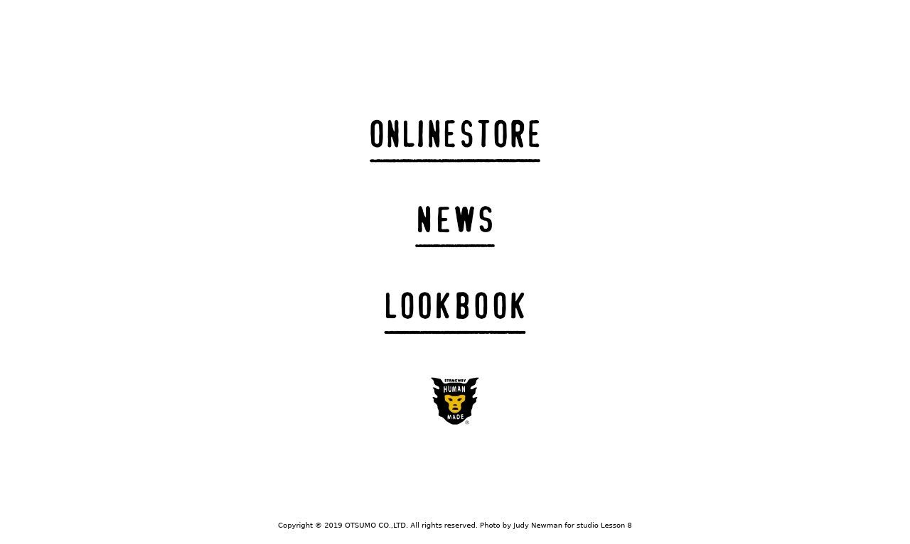 HumanMadeオンラインストア【Shopifyを用いたブランド公式ECストア】