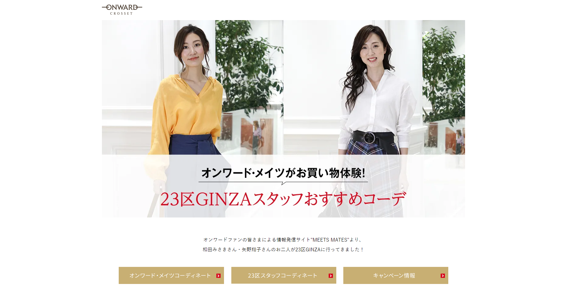 ONWARD CROSSET 23区