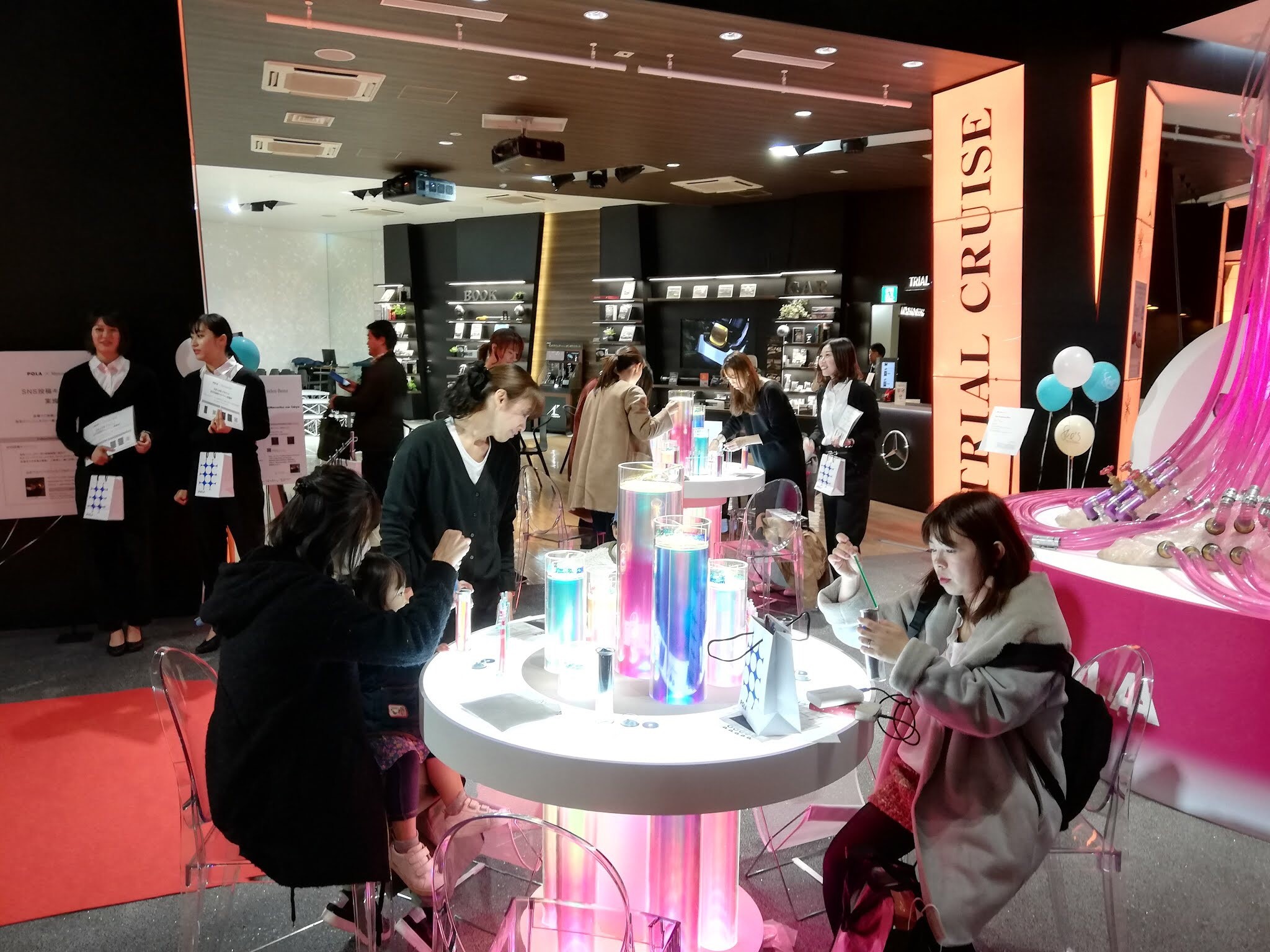 某高級輸入車メーカーのフルモデルチェンジ発表会（ワークショップ）