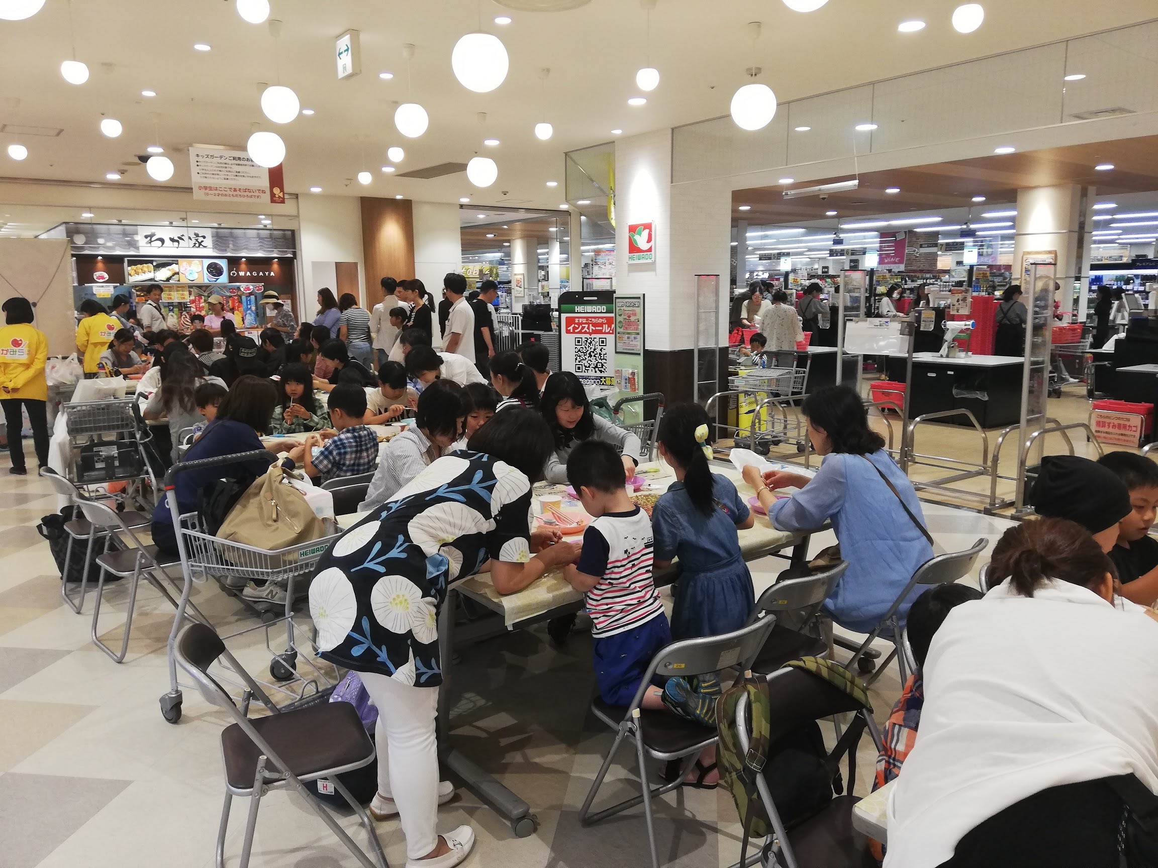 商業施設会員勧誘イベント（ワークショップ）