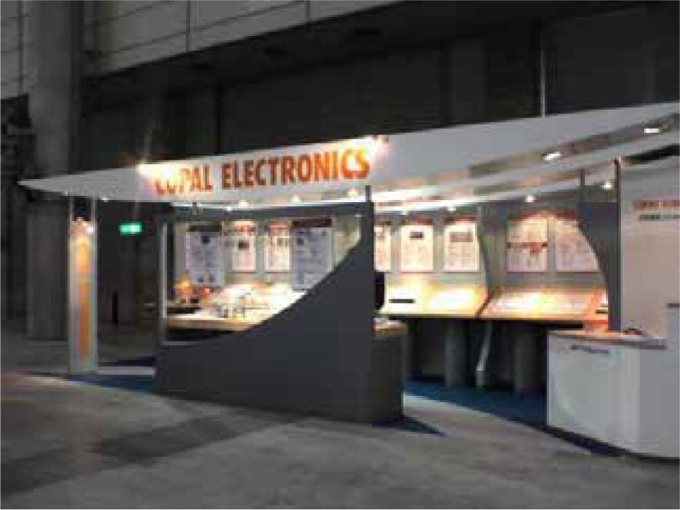 モータ展　展示会ブース設営/施工　3小間