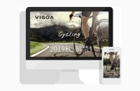 槌屋ヤック株式会社のVISOAシリーズのブランディングページ
