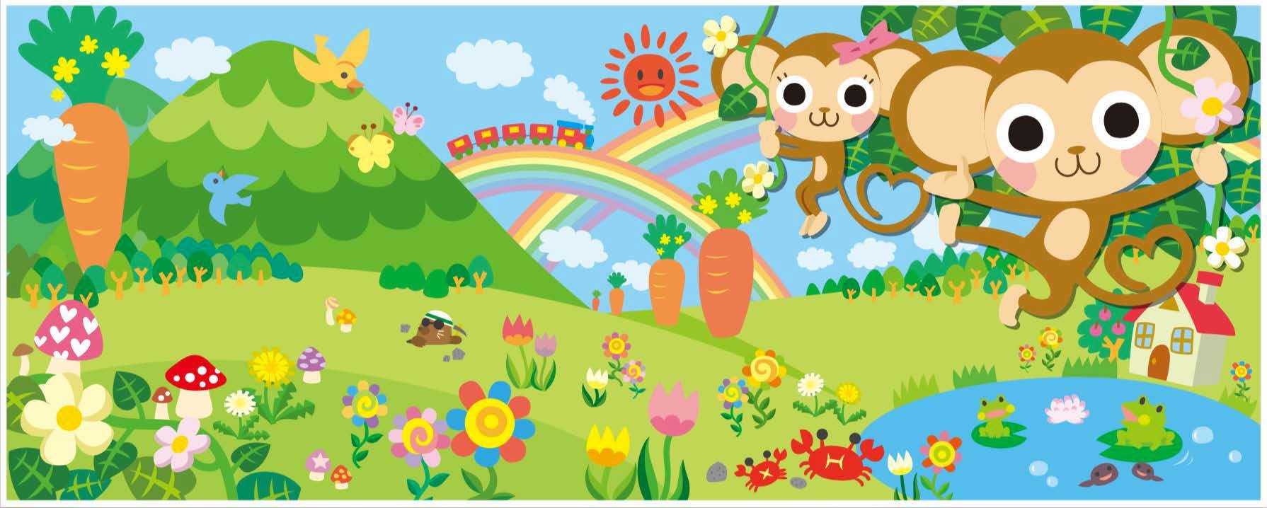 アイアイキッズイラスト制作