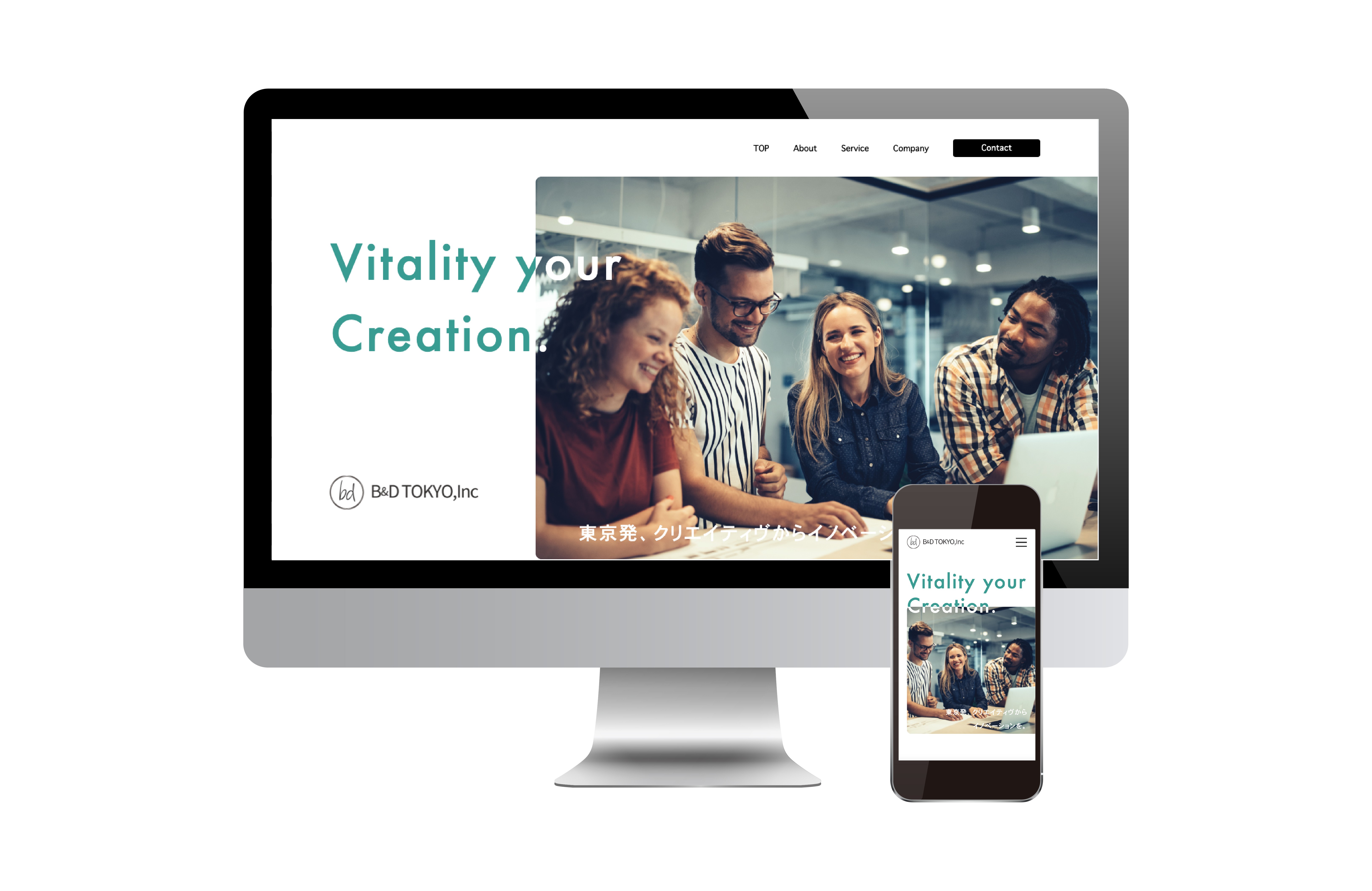 【予算非公開】WEB制作会社様のコーポレートサイト