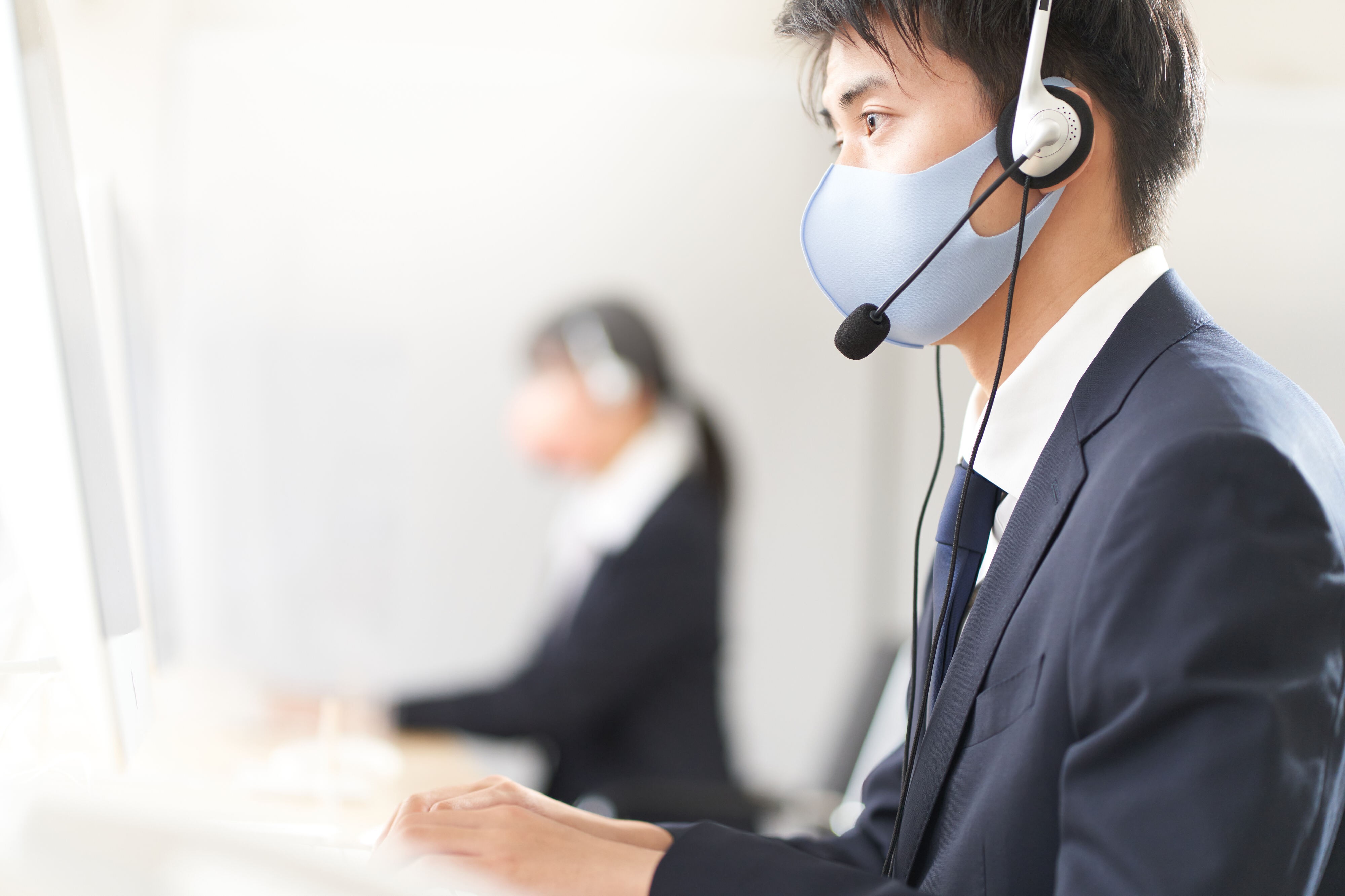 資料請求者に対する営業アポイント獲得業務