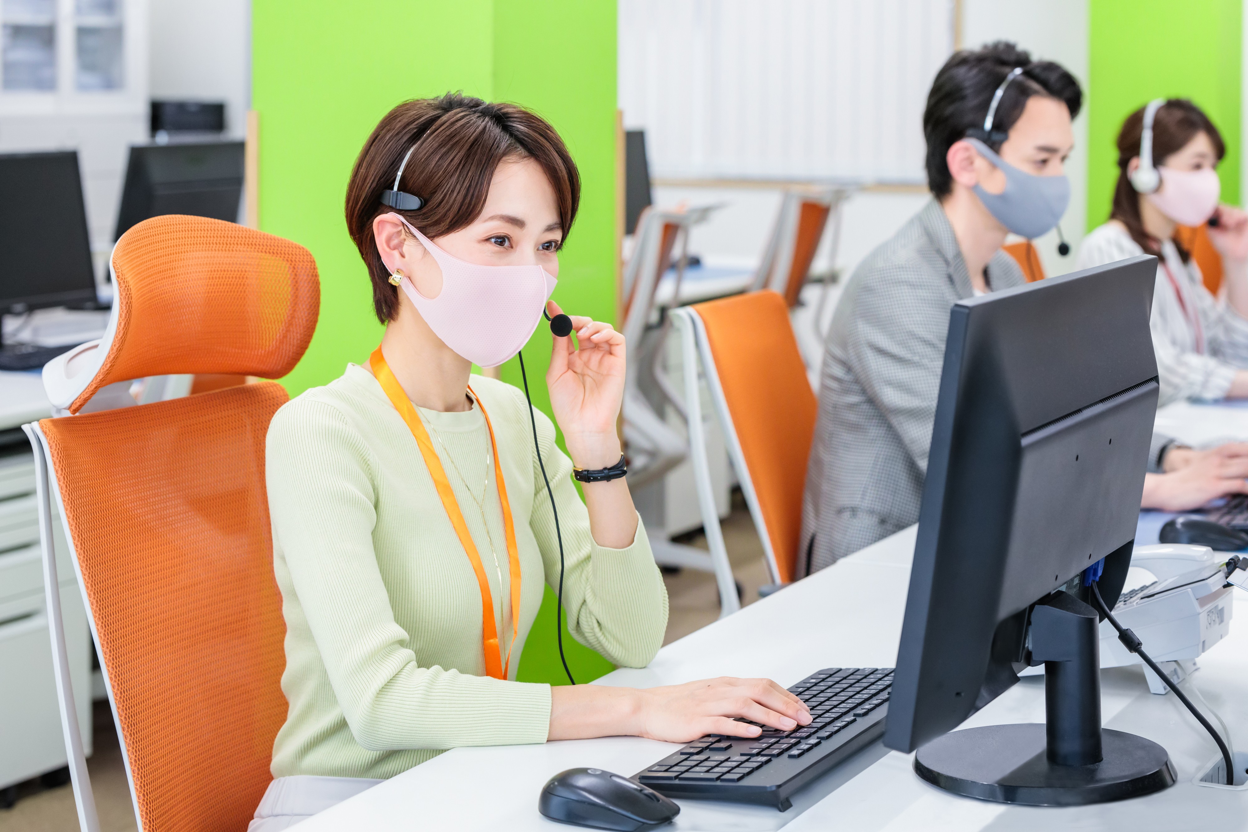 食品宅配会社の受注業務