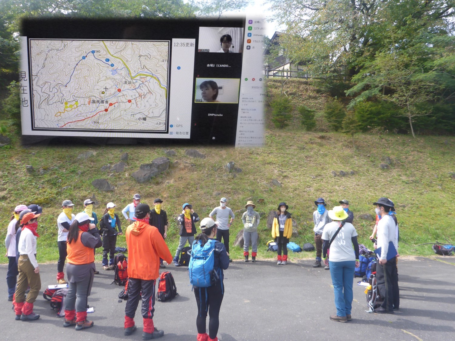 オンラインと現場の協働研修