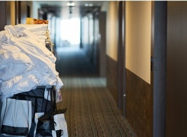 清掃・ベットメイク（ホテル）