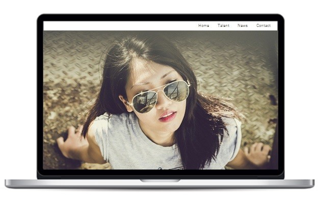 芸能事務所様のコーポレートサイト