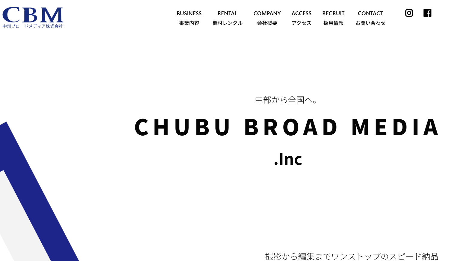 中部ブロードメディア株式会社の中部ブロードメディア株式会社サービス