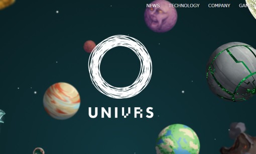 株式会社UNIVRSの動画制作・映像制作サービスのホームページ画像