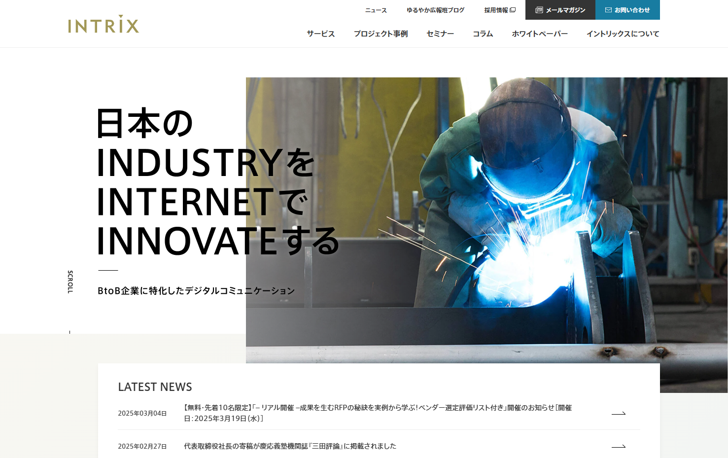 イントリックス株式会社のイントリックス株式会社サービス