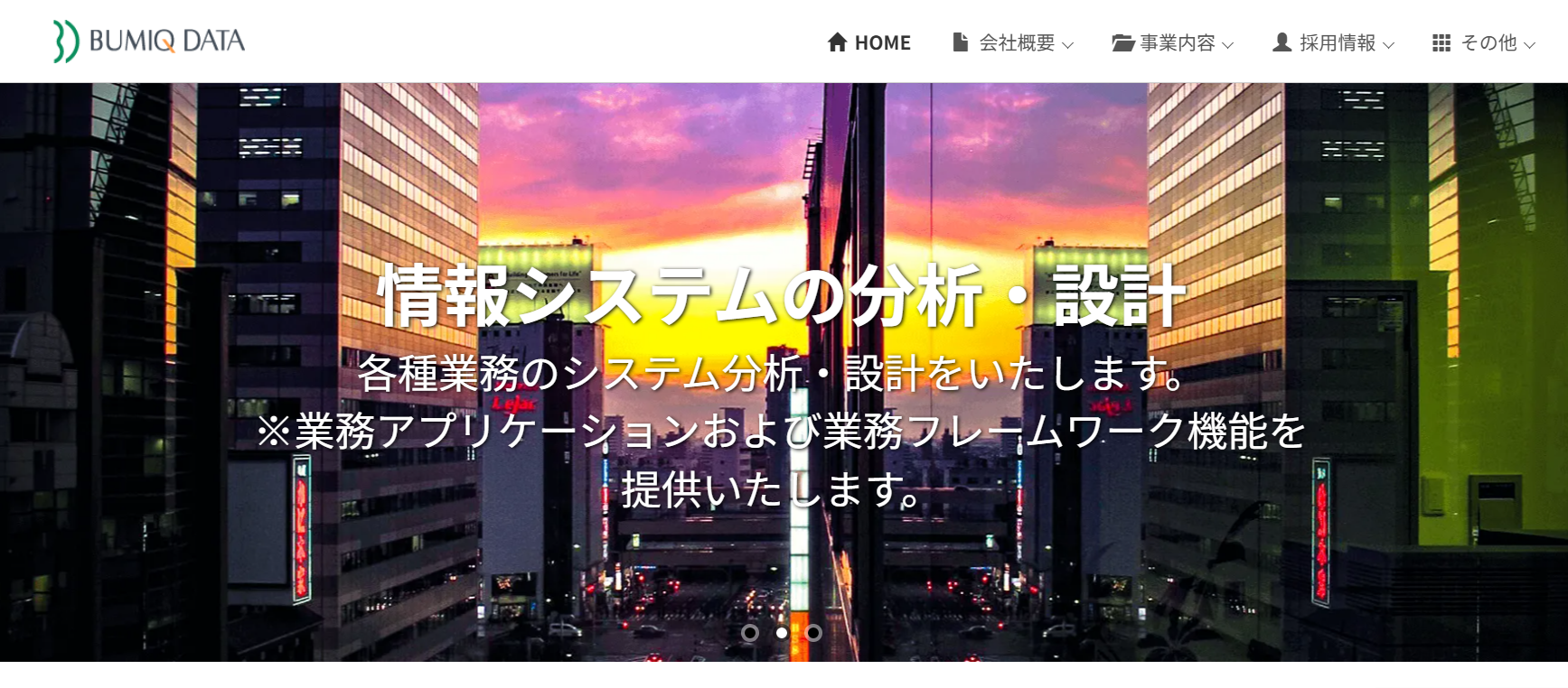 株式会社ブミックデータのブミックデータサービス