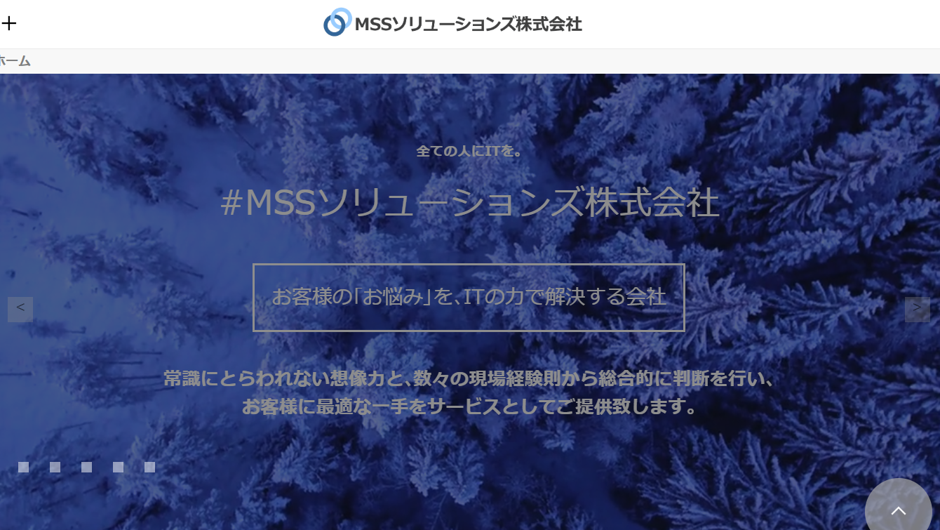 MSSソリューションズ株式会社のMSSソリューションズ株式会社サービス
