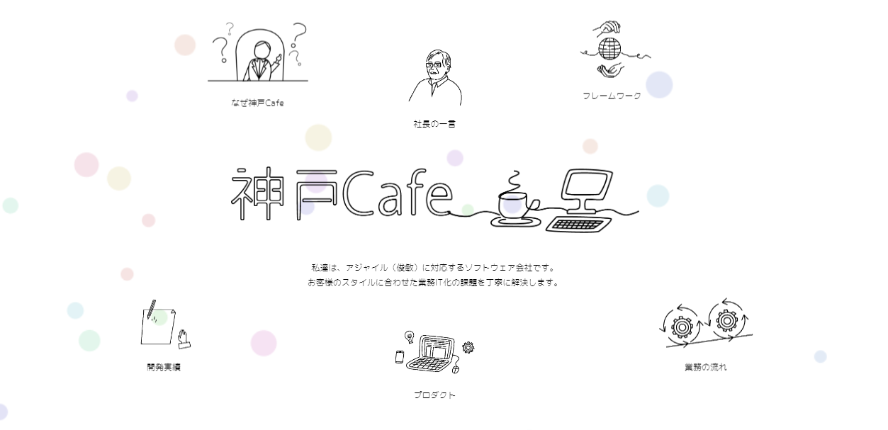 株式会社神戸Cafeの株式会社神戸Cafeサービス