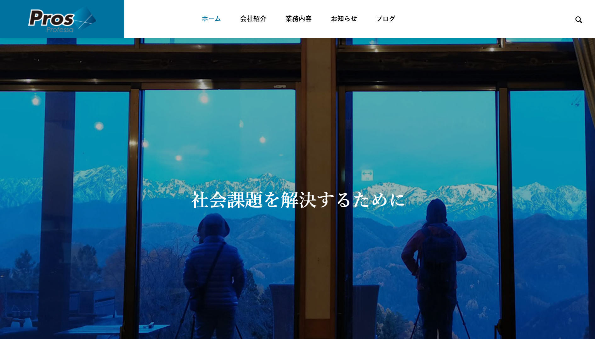 株式会社プロフェッサのシステム開発サービスのホームページ画像