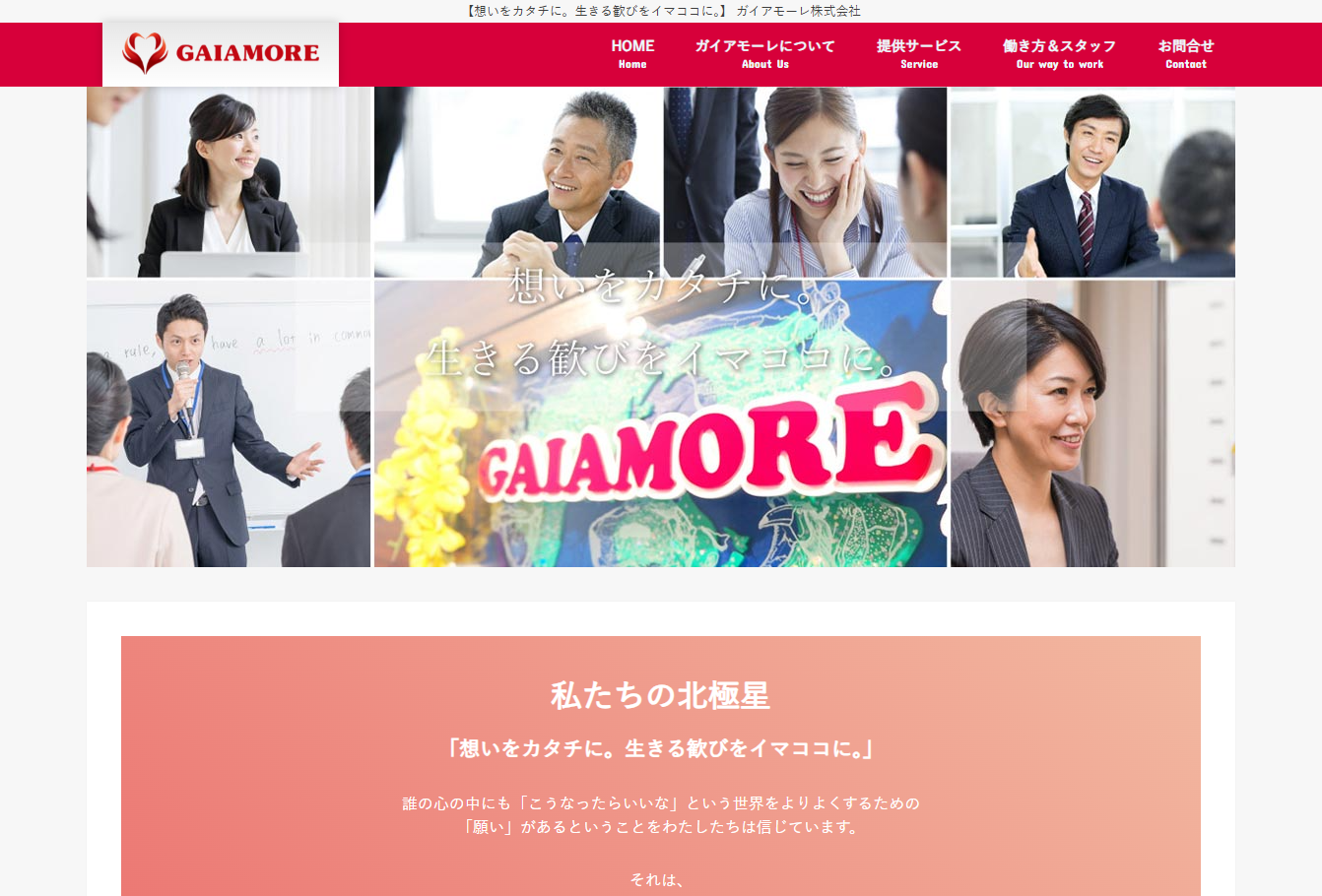 ガイアモーレ株式会社のガイアモーレサービス