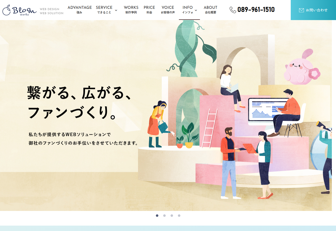 株式会社BLOOM WORKSの株式会社BLOOM WORKSサービス