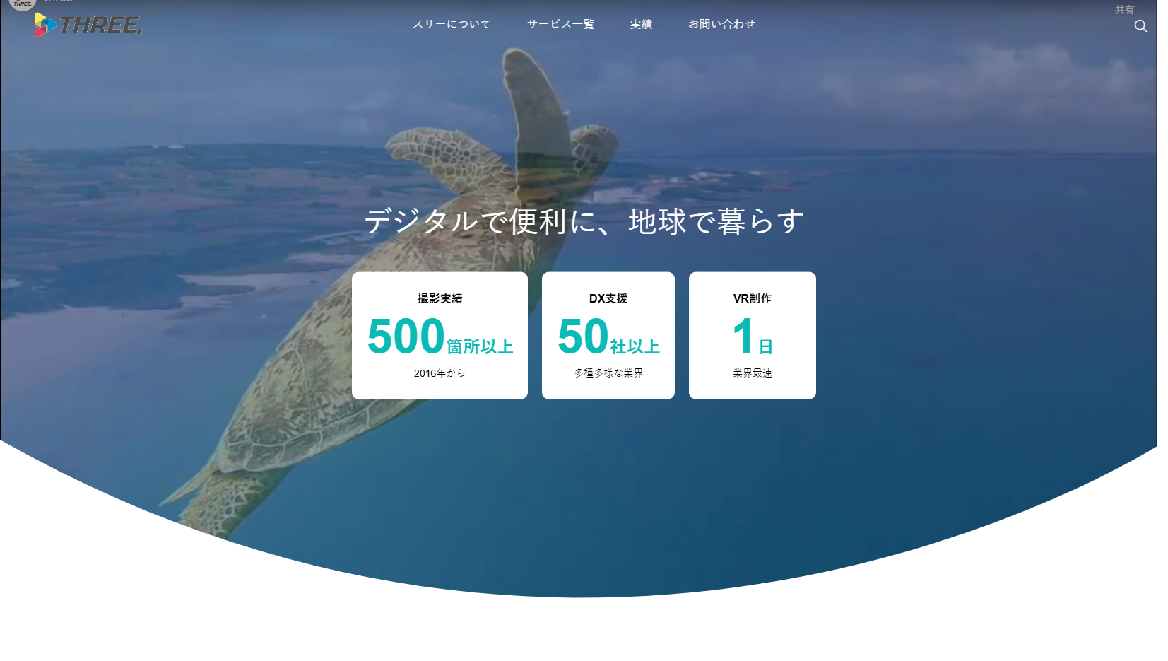 スリー株式会社のスリー株式会社サービス
